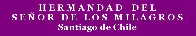 Hermandad del Señor de los Milagros - Santiago de Chile