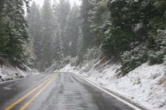 First Snowfall in Cascades