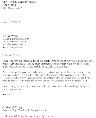 Museum director cover letter
