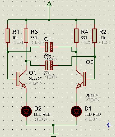 Electrooper Rangkaian Flip Flop Led
