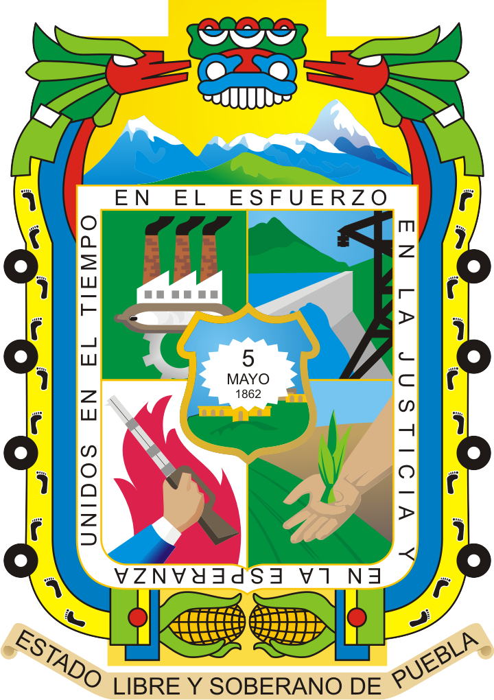 ESCUDO DEL ESTADO DE PUEBLA