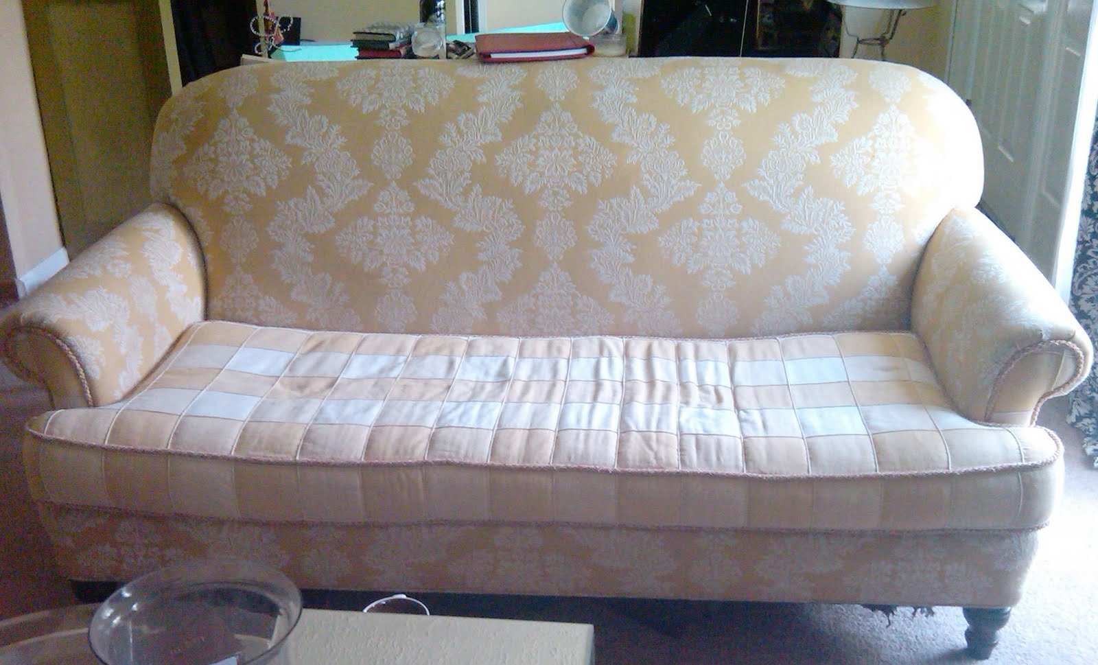 Cozy Cottage Slipcovers Quilted Slipcover