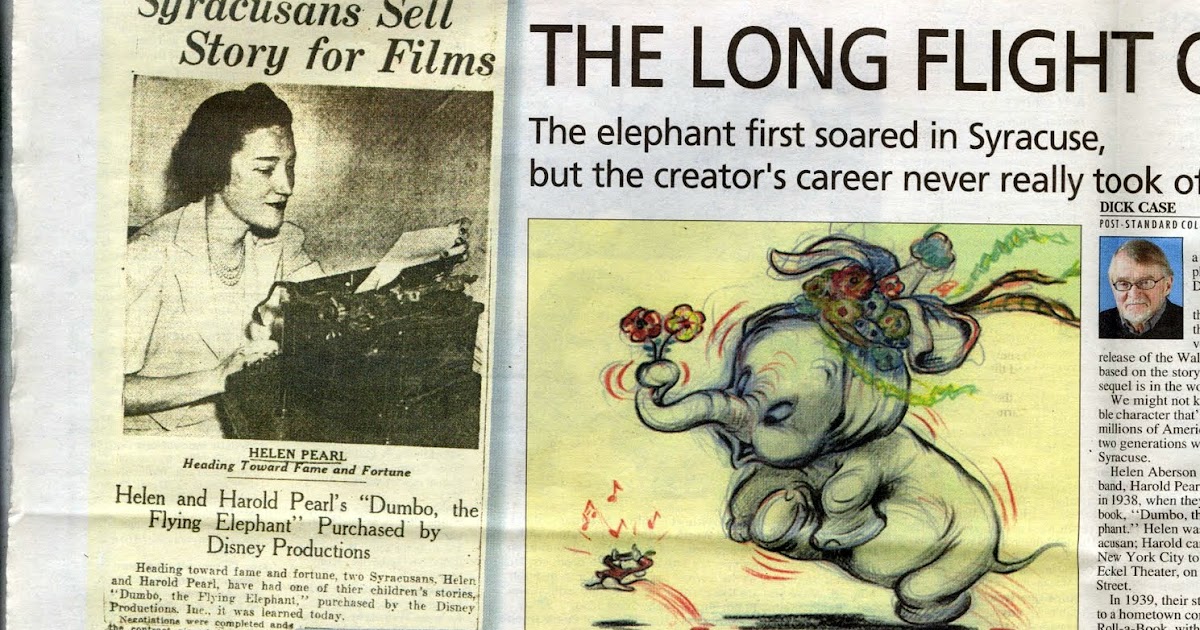 The Disney Archives And Mysteries The Roll A Book Dumbo