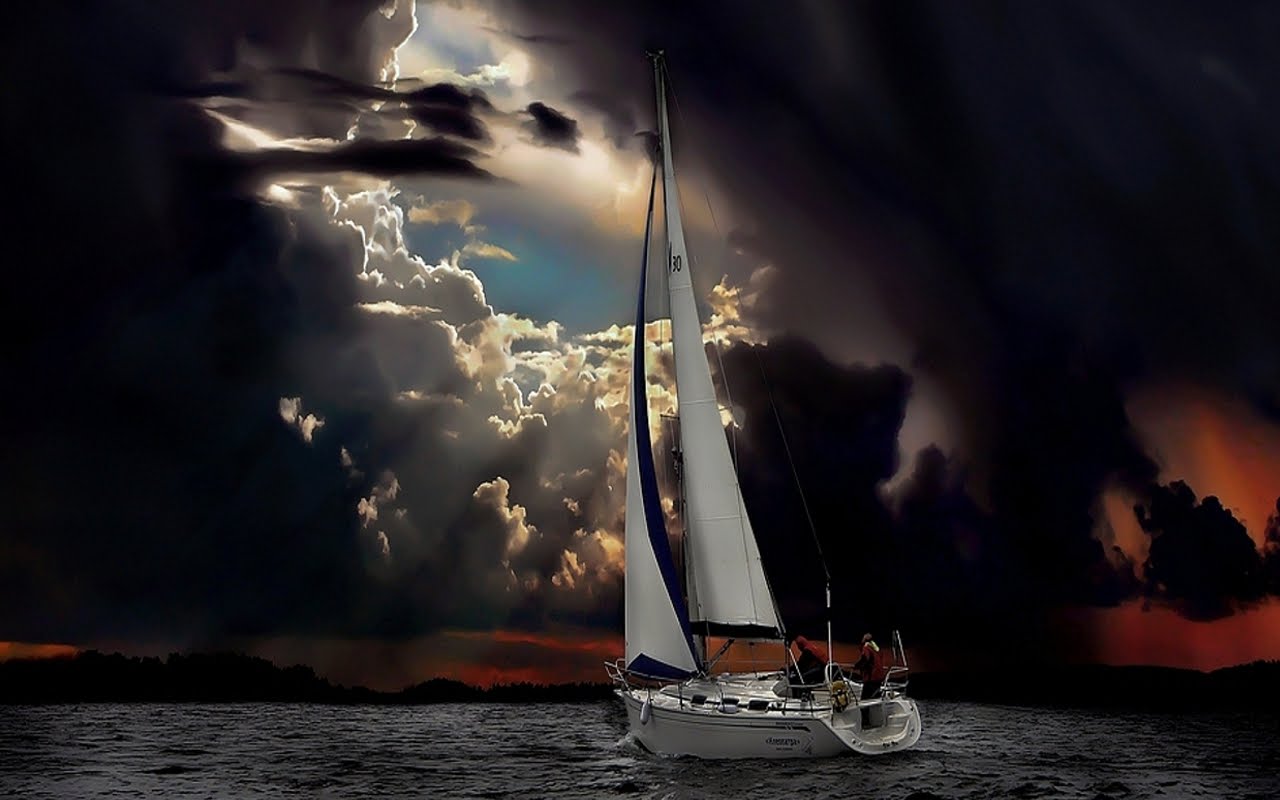 godtoldmetonoise Sailing At Night