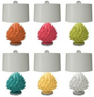 artichoke table lamp
