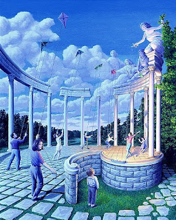 Удивительные работы rob gonsalves. Воздушные змеи