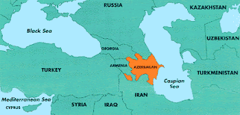 Azerbaijan & surrounding region