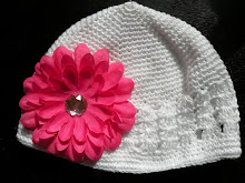 beanies $8.00 without flower clip $10. with flower clip of your choice( excludes flowers w/ ribbon)