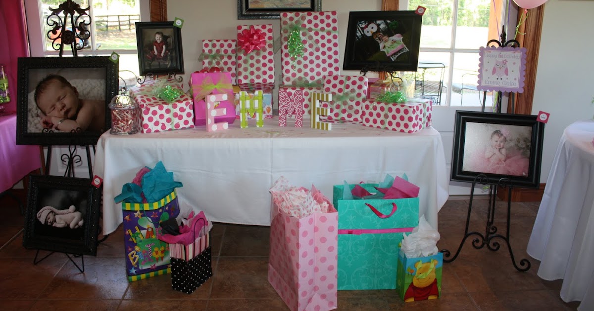 Emme Claire Emme Claire's 1st Birthday Party continued!