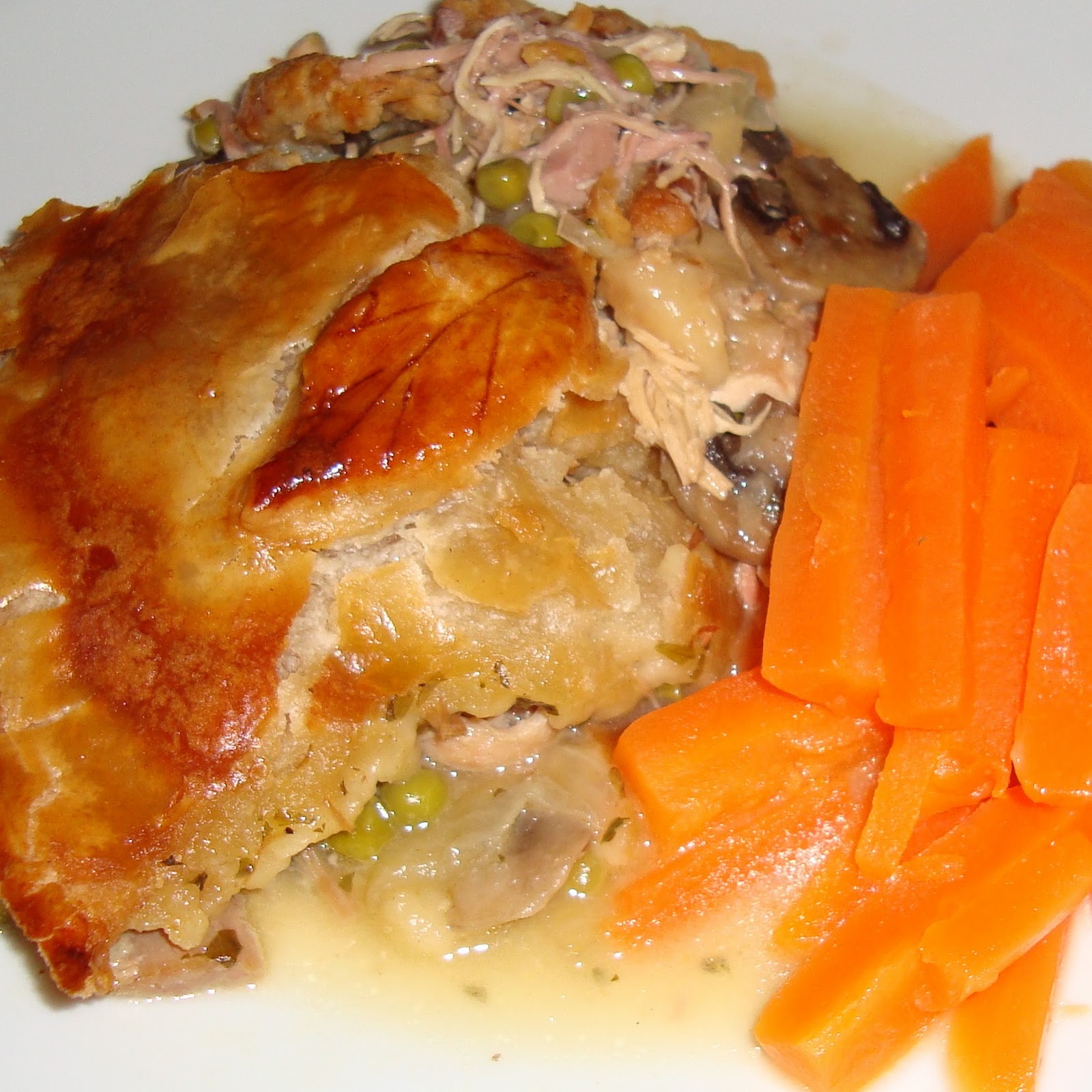 Christmas Leftover Recipes Turkey Ham Pie
