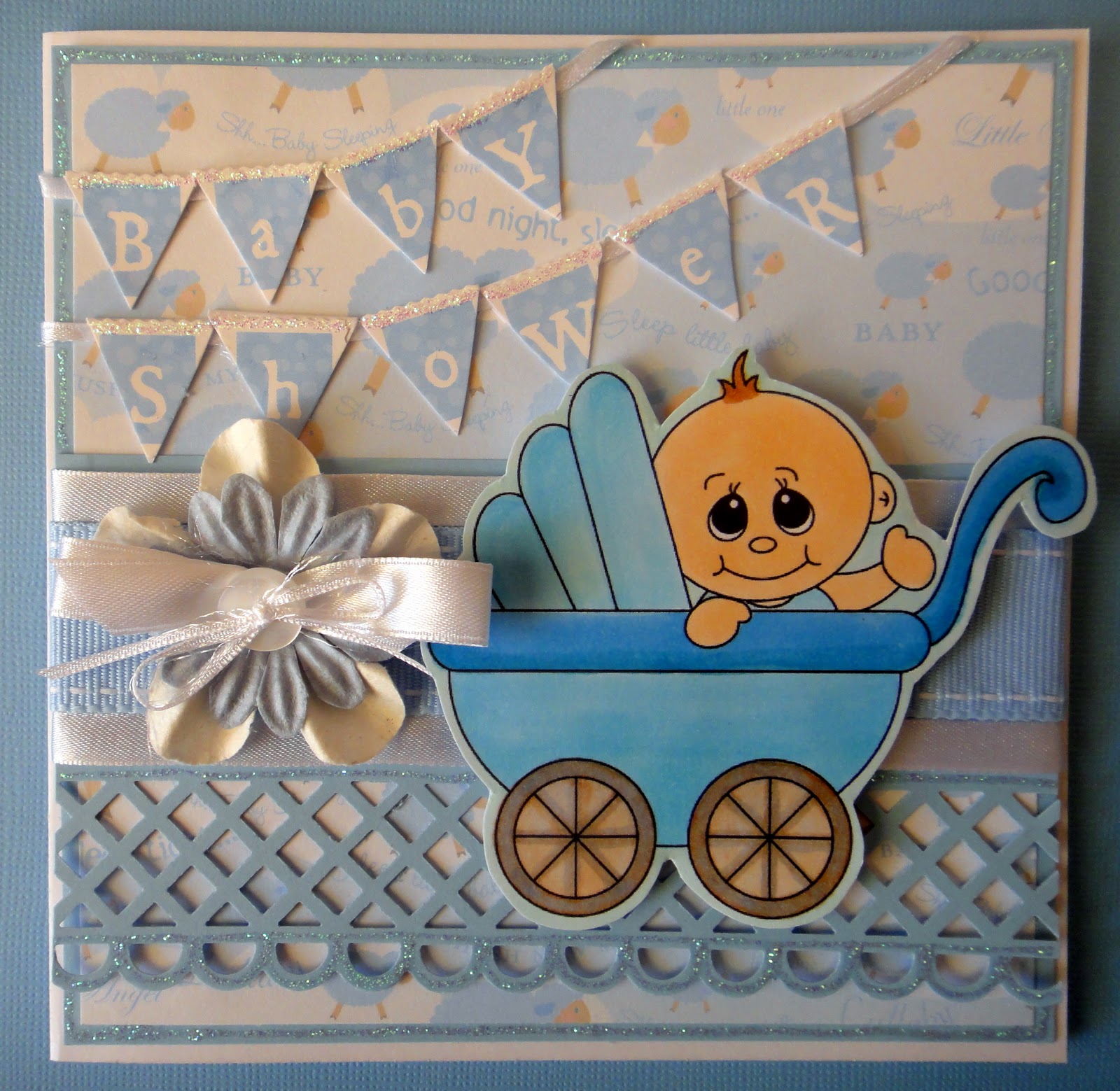 Time to Create Two Baby Shower Cards and a Happy Birthday