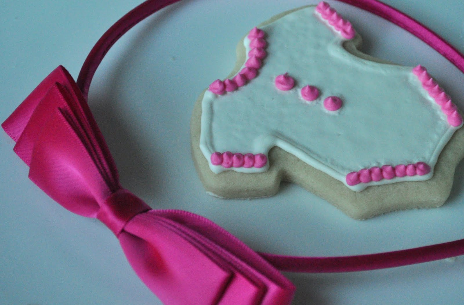 Our Italian Kitchen Baby Shower Onesie Cookies