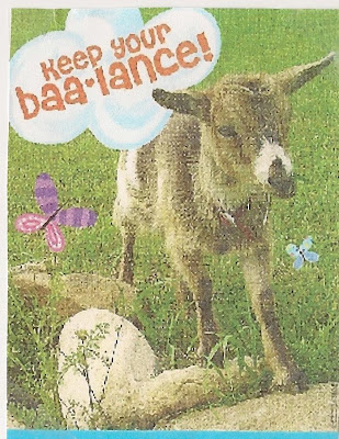 AG Doll Crafts: AG Doll Poster: Keep your Baa-lance!