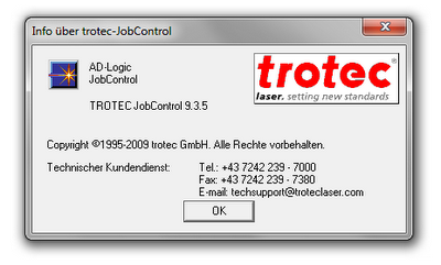 trotec job control software