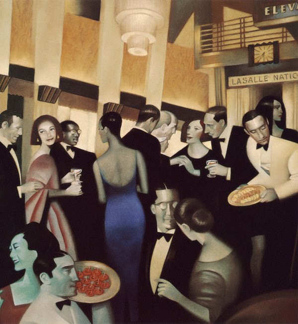 (Cirkumfleks) Magazine Painting. Gary Kelley