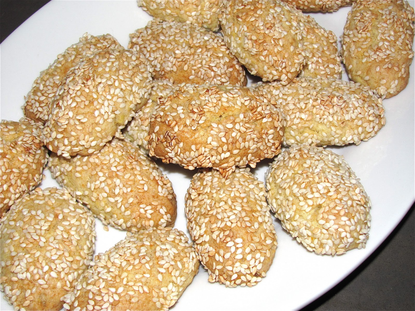 korean sesame cookies