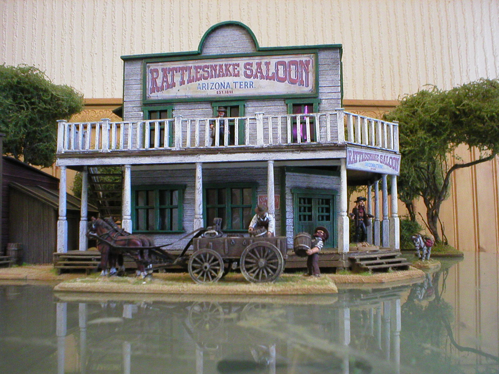 Wargaming Buildings THE RATTLESNAKE SALOON