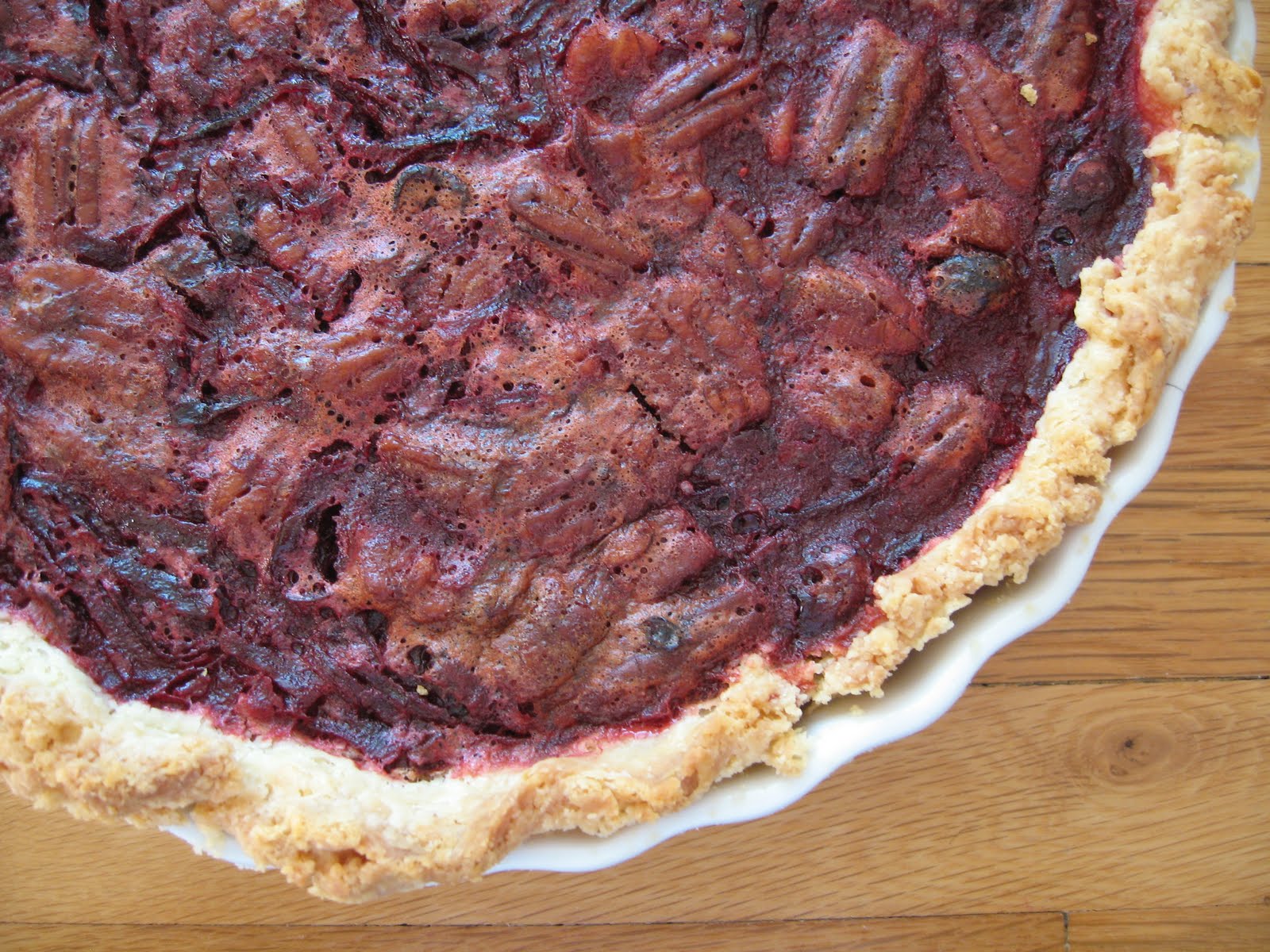 Apricosa Ruby Red Pecan Pie