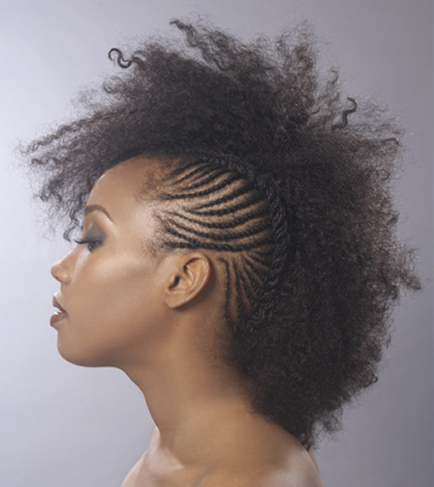 Design Mohawk Hair Black Natural Hair Mohawk Styles