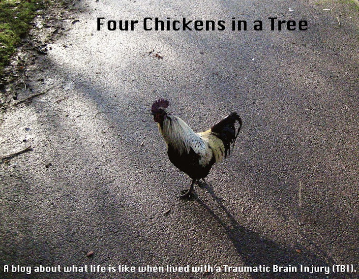 Four Chickens in a Tree