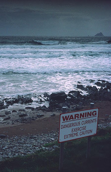 Cette mer des Skelligs reste toujours dangereuse avec ses courrants tres forts