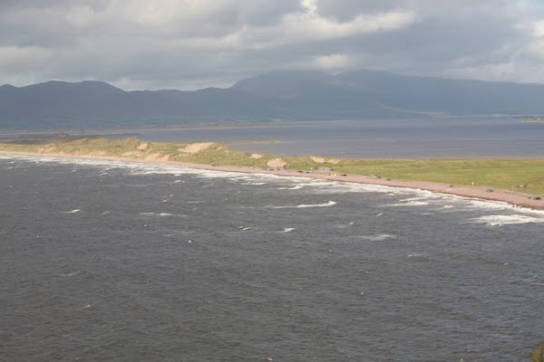 "Rossbeigh Beach", absolut super fir Surf-casting op d'Raie, demno d'Saison, och den Hondshai