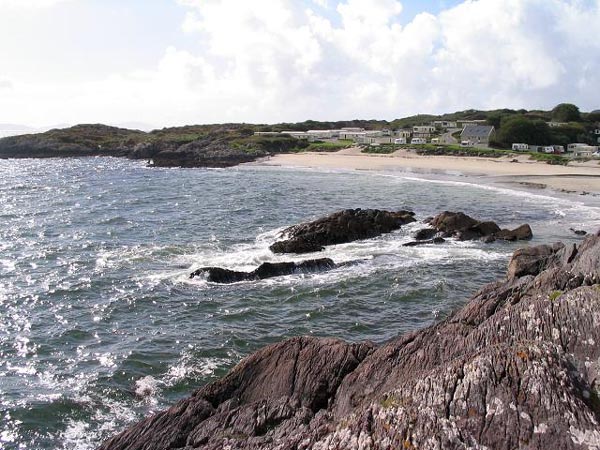 Der Campingplatz in Derrynane, Caherdaniel