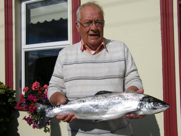 Brod O'Sullivan avec un tres beau grilse