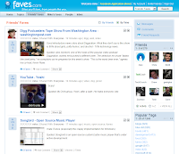 Social Bookmarking Site, Faves.com