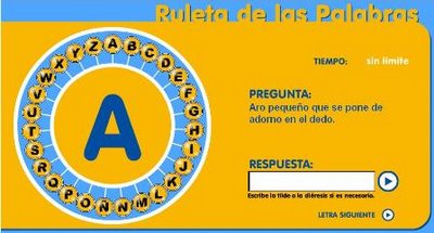 R9.  Ruleta de Palabras