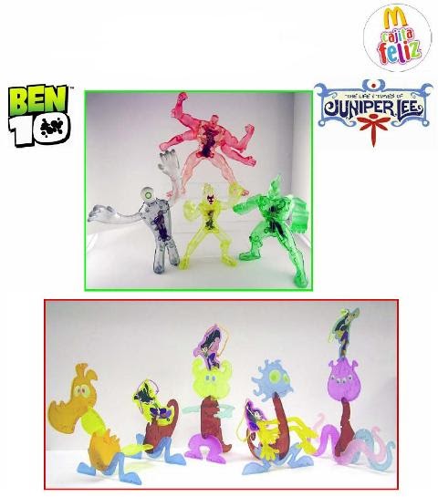 juguetes de ben 10 mcdonalds