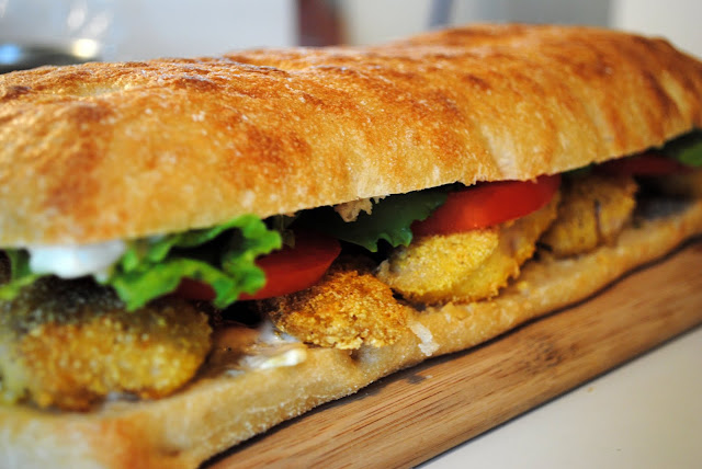 Fish Sandwich with Homemade Tartar Sauce l SimplyScratch.com