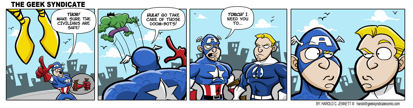Captain America Strip