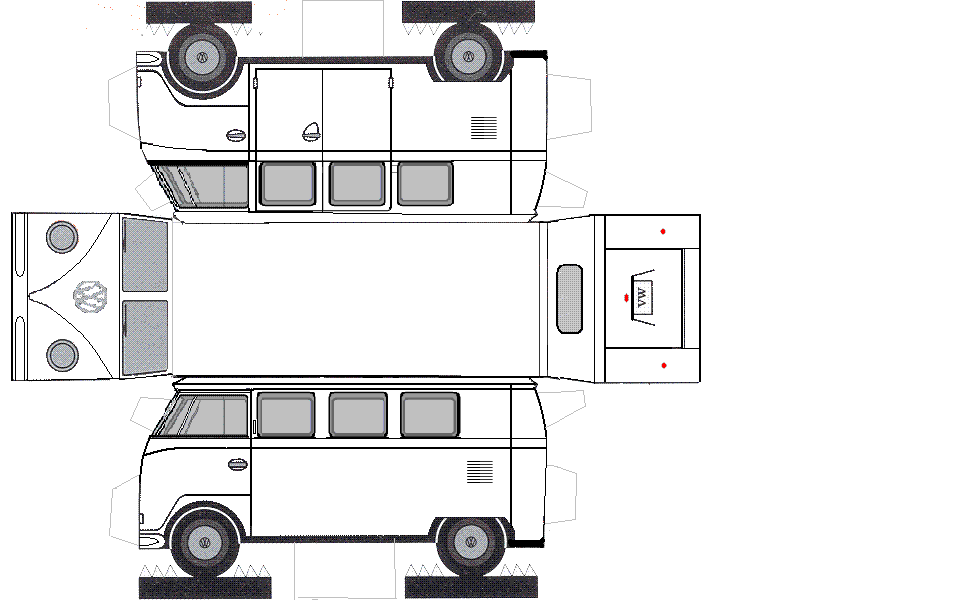 Der Junior Blog Bastelvorlage