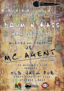 B'n'J War Session invitat MC Agent