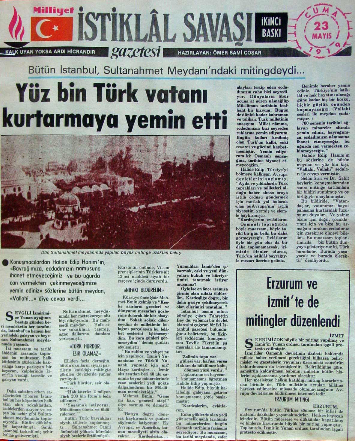 KURTULUŞ SAVAŞI ÖNCESİ OSMANLI DEVLETİ�NİN SON DURUMU kurtuluş savaşı