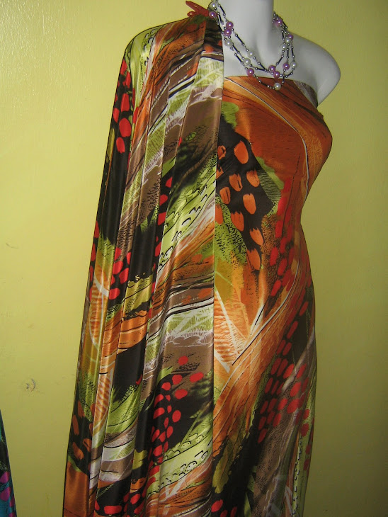 ICBR 982D: ITALIAN CREPE BUNGA RINDU BY KUSHI, 4 METER