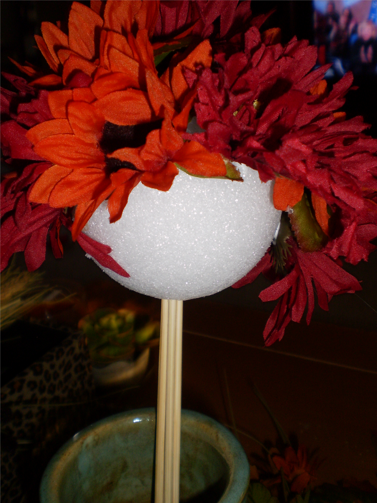 Where Beauty Meets Function Fall Flowers Topiary