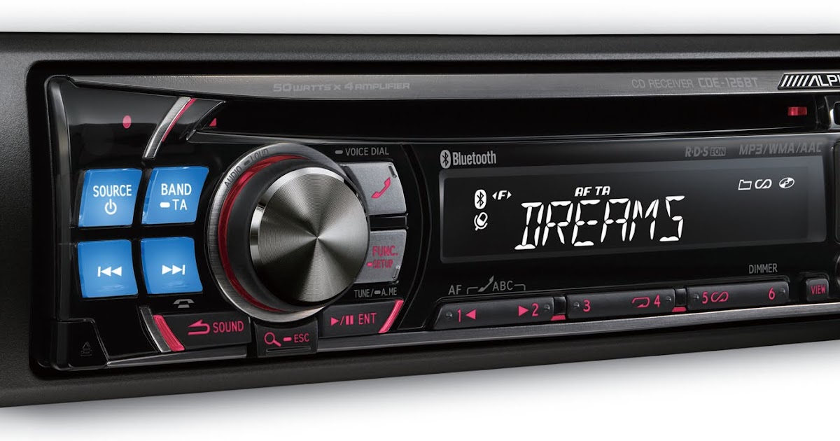 Fantechnology: Con l'Alpine CDE-126BT, si è liberi di telefonare e guidare