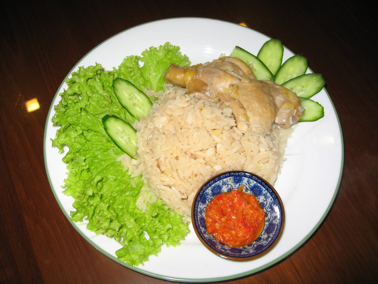 Ah Beh's Recipes Claypot ginger/garlic chicken rice