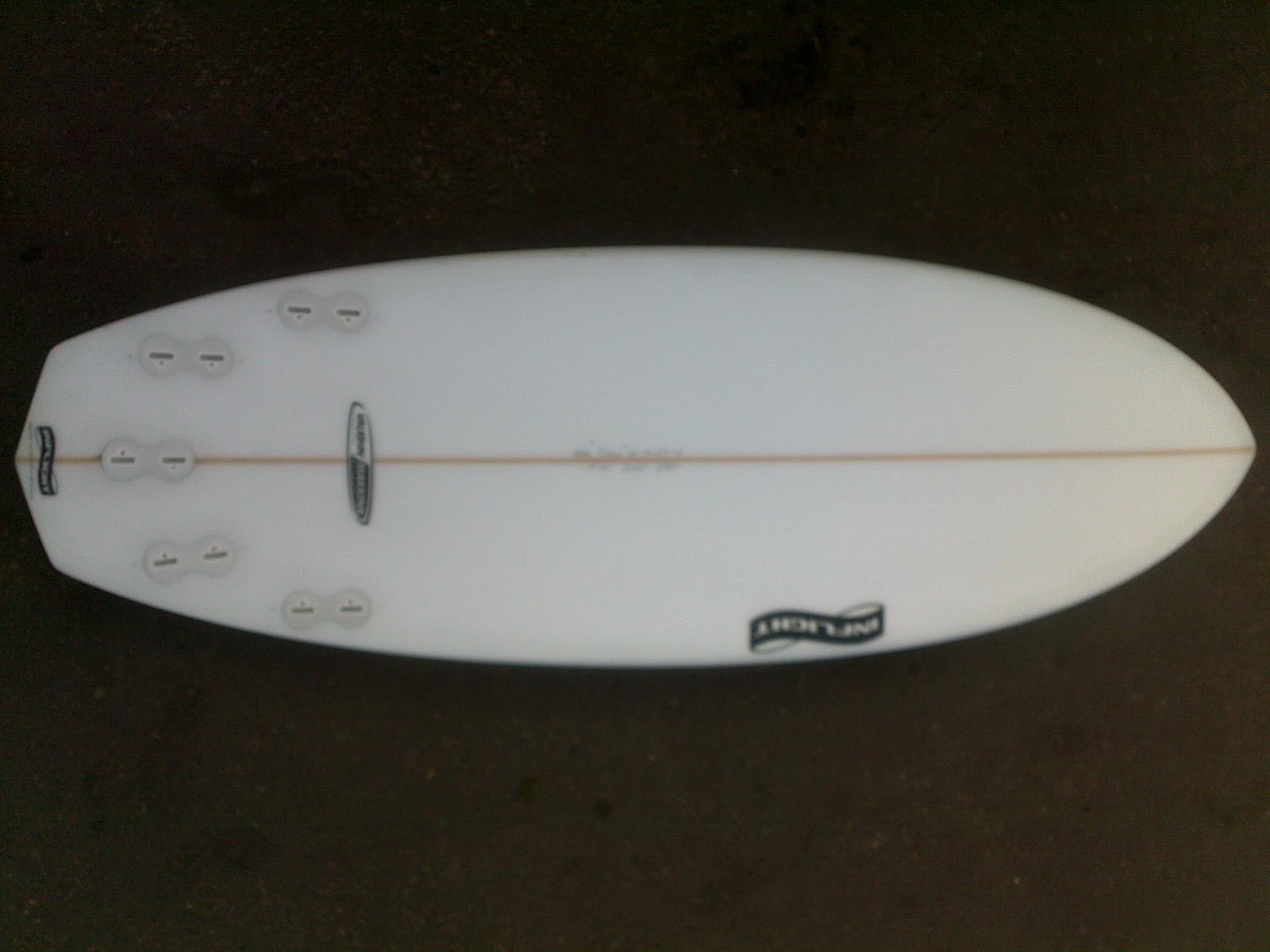 Surfboard Diamond Tail