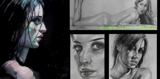 Art works by Kevin Willetts / new paintings