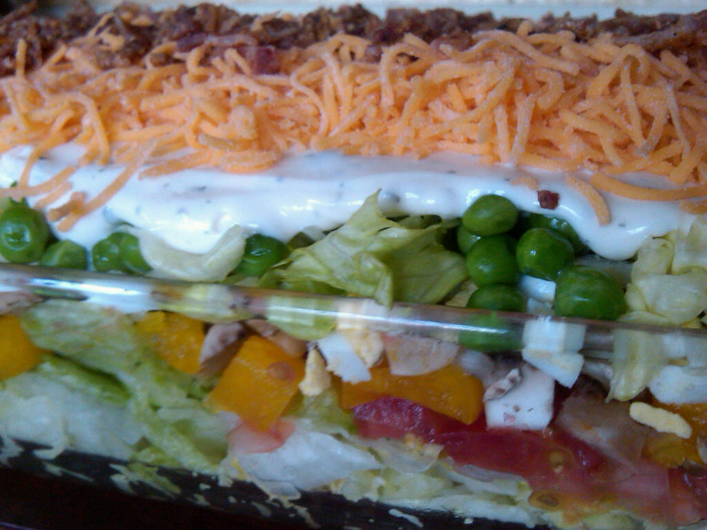 Salad Layer dressing Salad Layer dressing
