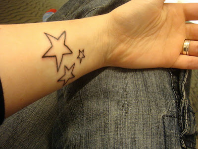 Labels best star tattoo designs wrist gallery Star Tattoos