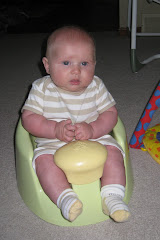 Jace in his Bumbo