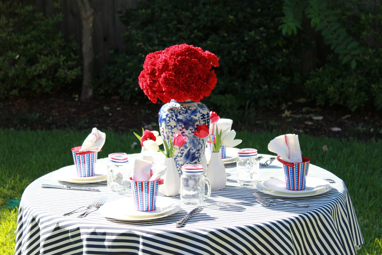 P is for Party: Inspiration My July Fourth Table Setting