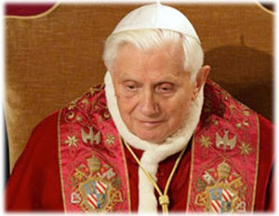 pope benedict xvi evil. Click the photo of Benedict