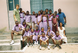 The students with uniforms (not all have them)