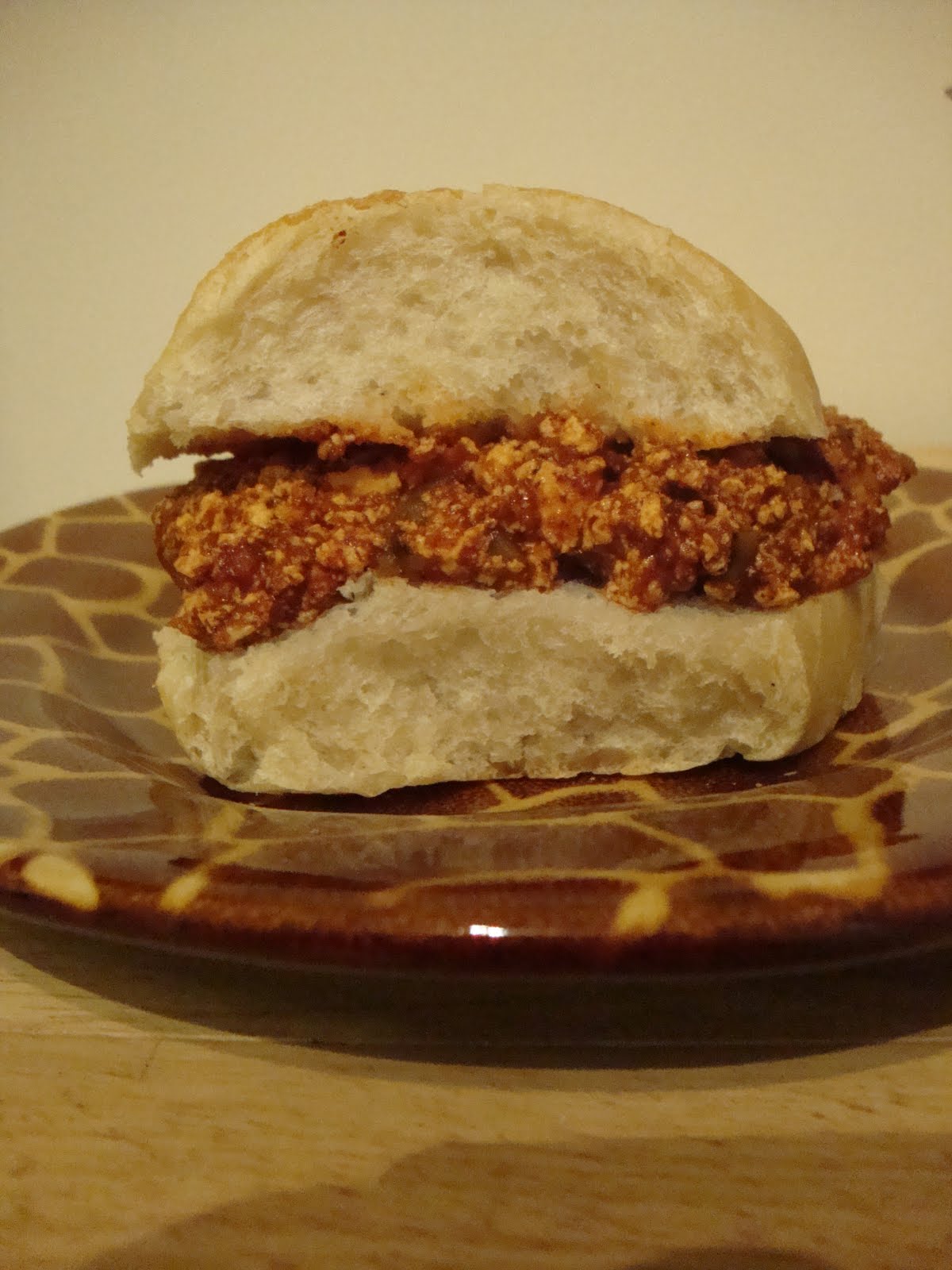 a vegan riot Vegan MoFo 8 Tofu Sloppy Joes