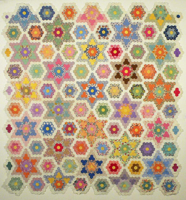 Pin Patchwork-hexagon-pattern-free-quilting-pictures on Pinterest